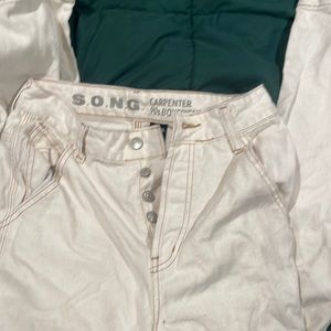 off white boyfriend jeans